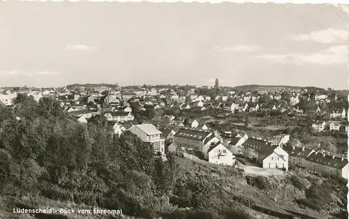 Lüdenscheid Blick vom Ehrenmal gl1964 132.549