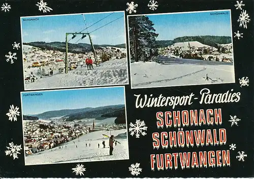 Schonach/Schönwald/Furtwangen Wintersport ngl 133.187