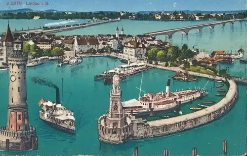 Lindau i.B. Hafen gl1930 134.905