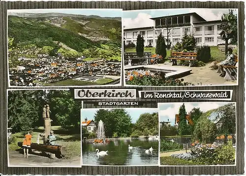 Oberkirch/Renchtal Stadtgarten-Ansichten ngl 133.128