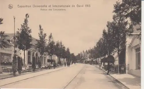 Gent Ausstellung 1913 Av. Des Concessions ngl 203.812