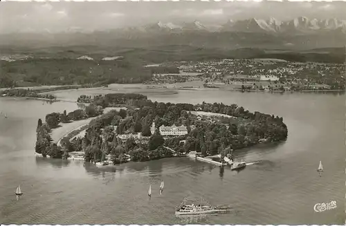 Insel Mainau Luftaufnahme ngl 133.246