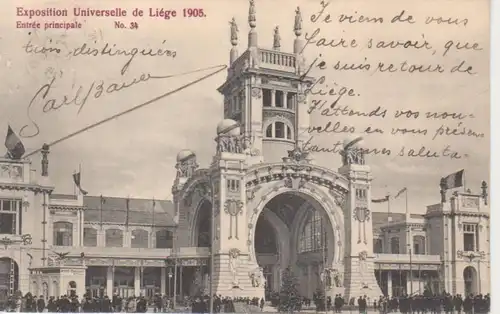 Liége Ausstellung 1905 Eingang gl1905 203.861