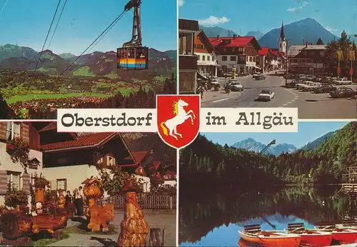 Oberstdorf im Allgäu 4 Ansichten gl1984 135.421