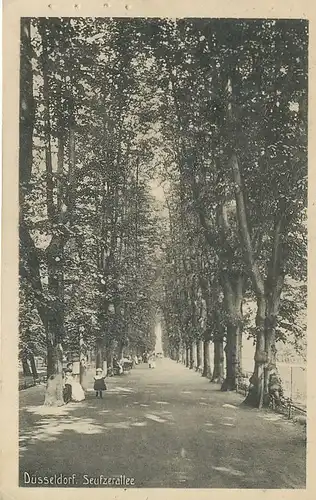 Düsseldorf Seufzerallee gl1912 132.698