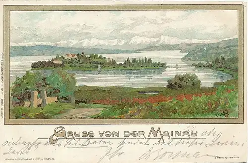 Insel Mainau Panorama gl1897 133.251