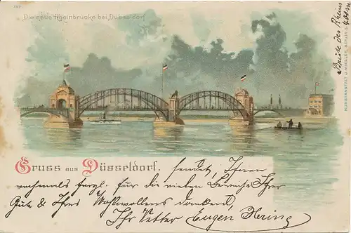 Düsseldorf Neue Rheinbrücke gl1900 132.747