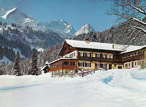 Berggasthof Gschwandtnerbauer geg.Zugspitzgruppe ngl C4518