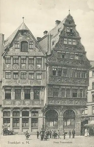 Frankfurt a.M. Haus Frauenstein Salzhaus ngl 132.337