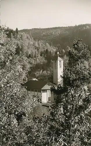 Triberg Neue katholische Kirche ngl 133.225