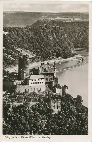 Burg Katz mit Loreley-Blick gl1950 133.803