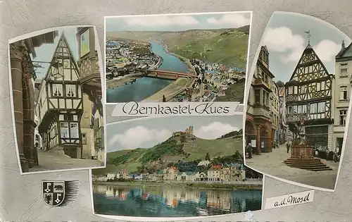 Bernkastel-Kues/Mosel Teilansichten gl1961 134.083