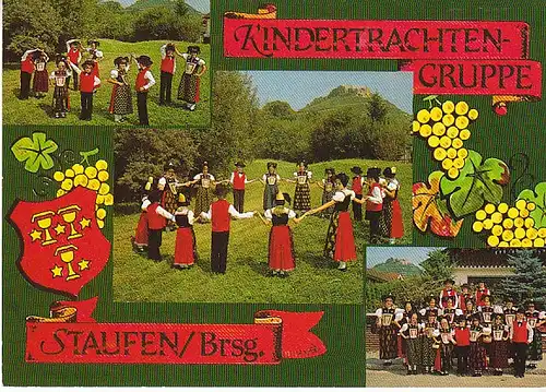 Staufen Breisgau Kinder-Trachtengruppe ngl C1771