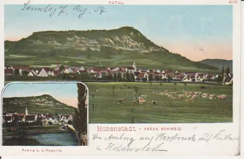 Hohenstadt Total und Partie an der Pegnitz ngl 209.385