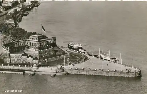 Koblenz Deutsches Eck glca.1960 133.985