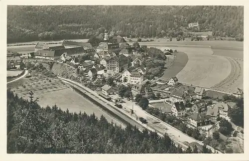 Beuron Blick von der Leopoldshöhe ngl 133.404