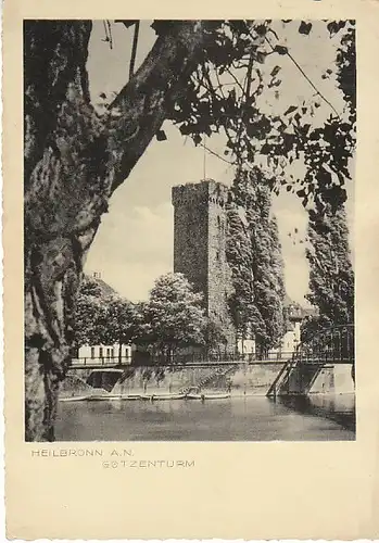 Heilbronn a.N. Götzenturm gl1936 C2189