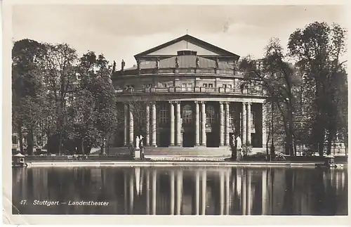 Stuttgart Landestheater Anlagensee ngl C1412