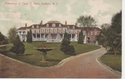 Suffern, N.Y. Residence of Thos F. Ryan gl1908 204.228