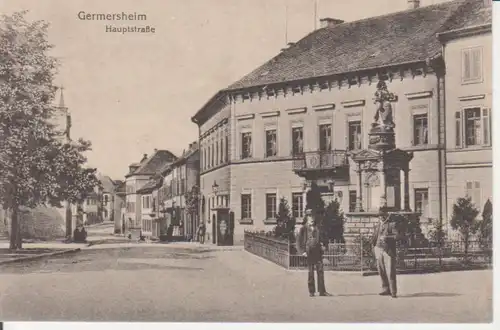 Germersheim a.Rh. Hauptstraße feldpgl1916 211.178