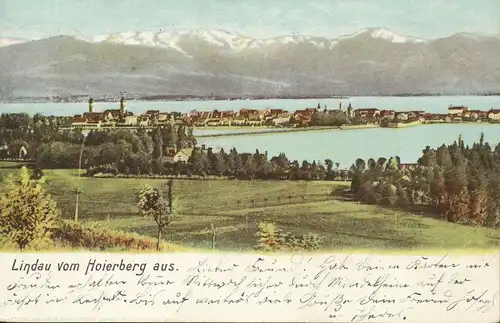 Lindau i.B. vom Hoierberg aus gesehen gl1902 134.887