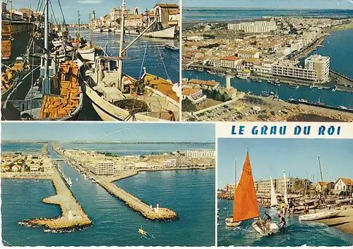 Le Grau du Roi Mehrbildkarte gl1972 C1880