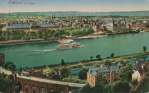 Koblenz Panorama gl1917 134.040