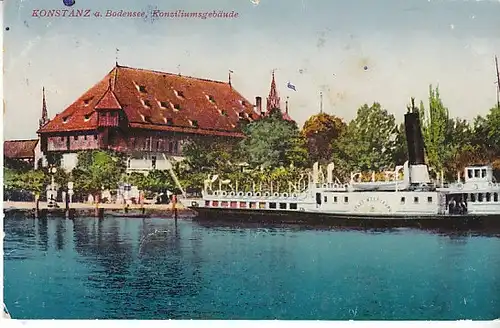 Konstanz Bodensee Konziliumsgebäude gl1932 C1448