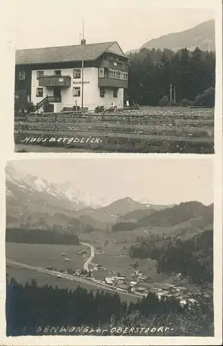 Langenwang Haus Bergblick Panorama gl1951 135.259