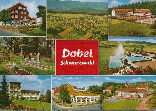 Dobel im Schwarzwald Teilansichten gl1980 133.470