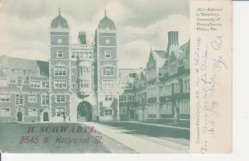 Philadelphia Dormitory University of Pa. gl1924 204.466