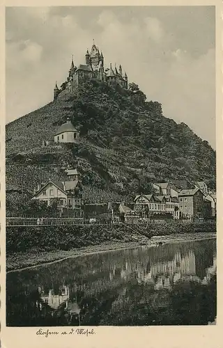 Cochem a.d. Mosel Uferpanorama gl1937 134.078