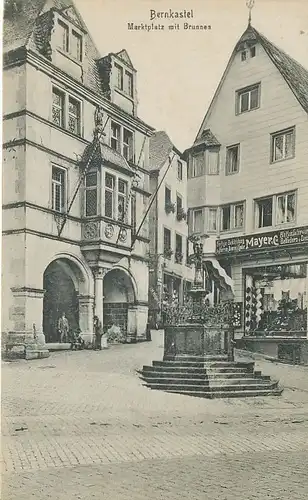 Bernkastel Marktplatz Geschäft Mayer ngl 134.109