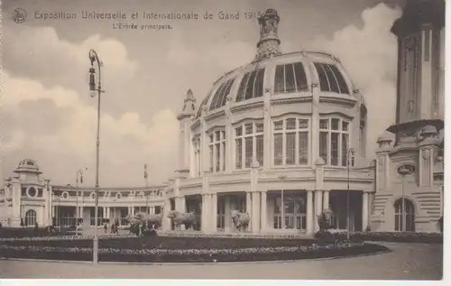 Gent Ausstellung 1913 Eingang ngl 203.813