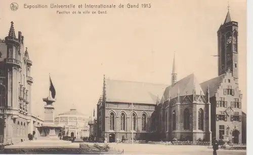 Gent Ausstellung 1913 Gent-Pavillon ngl 203.832