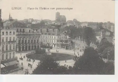 Liége Theaterplatz Panoramablick feldpgl1916 203.882