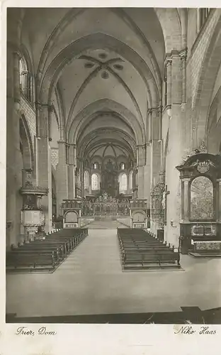 Trier Dom Innenansicht ngl 134.189