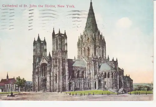 New York Cathedral St. John the Divine gl1911 204.553