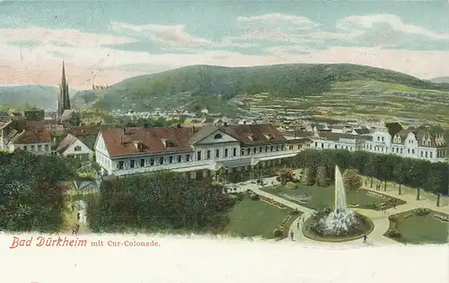 Bad Dürkheim mit Cur-Colonade gl1908 134.260