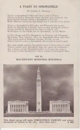 Springfield with its magnificent municipal buildings ngl 211.641