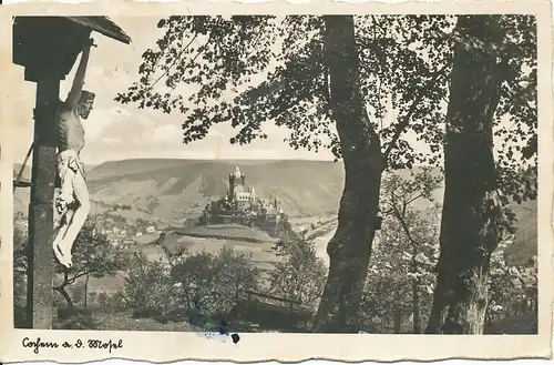 Cochem a.d. Mosel Kruzifix Panorama gl1939 134.075