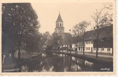 Polling Teilansicht mit Kirche glca.1935 203.414