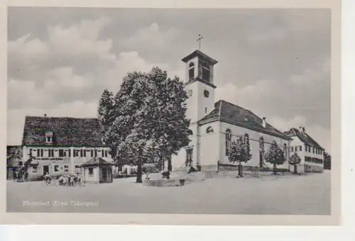 Tübingen-Pfrondorf Partie Kirche ngl 206.113