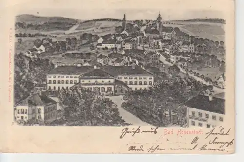 Bad Höhenstadt Panorama Reliefkarte gl1906 208.778