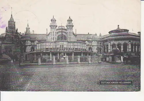 Ostende Kursaal Rückansicht feldpgl1915 203.976