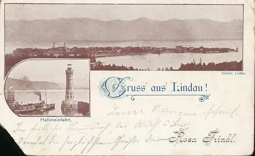 Lindau (Bodensee) Hafeneinfahrt Totale ngl 135.072