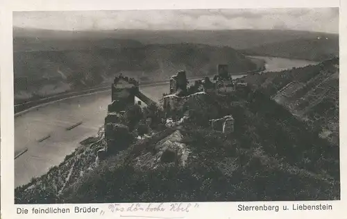 Burg Liebenstein und Burg Sterrenberg gl1929 136.044