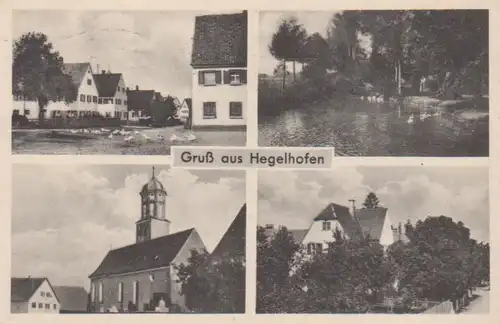 Hegelhofen Teilansichten Mehrbildkarte gl1956 207.422