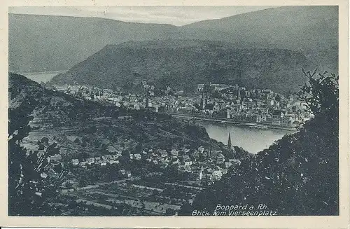 Boppard am Rhein Panorama gl1927 133.922