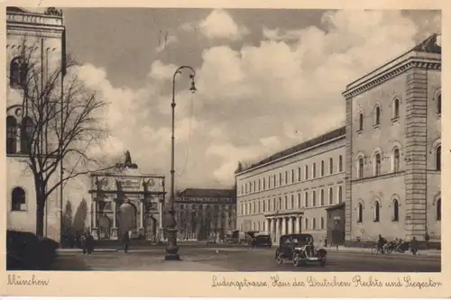 München Ludwigstraße und Siegestor gl1939 212.313